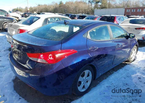 2013 Hyundai Elantra Gls/Limited из США, поврежденный, VIN 5NPDH4AE9DH181085